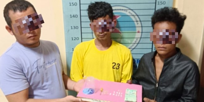 Satresnarkoba Polres Agara Ciduk Tiga Pria di Semadam, Gunakan Sekolah Dasar Sebagai Tempat Nyabu