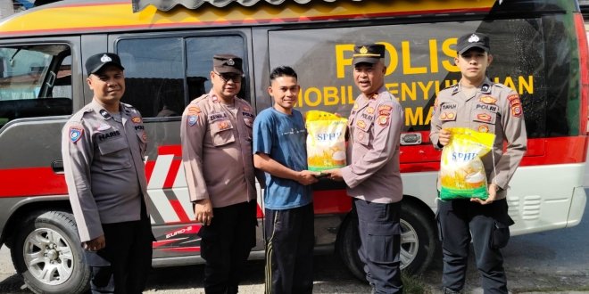 Sat Binmas Polres Aceh Tenggara Gelar Gerakan Pangan Murah, Kendalikan Inflasi dan Stabilkan Harga Bahan Pokok