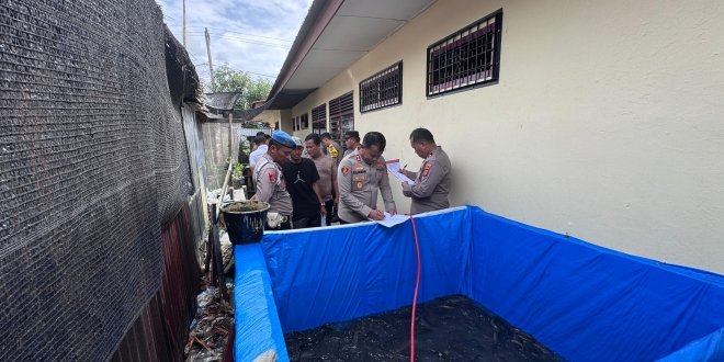 Kapolres Aceh Tenggara Tinjau dan Nilai Budidaya Ikan Lele Sangkuriang, Dorong Ketahanan Pangan