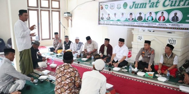 Kapolres Aceh Tenggara Bersama Forkopimda Gelar Jumat Curhat, Serap Aspirasi Warga