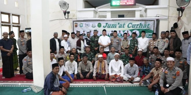 Kapolres Aceh Tenggara Bersama Forkopimda Gelar Subuh Keliling di Masjid Jami’ Al-Ikhlas Penungkunen