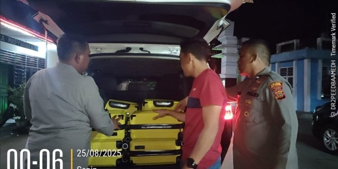 Polsub Sektor Lawe Pakam Gelar Pemeriksaan Kendaraan di Perbatasan Aceh – Sumut, Cegah Peredaran Narkoba dan Sajam