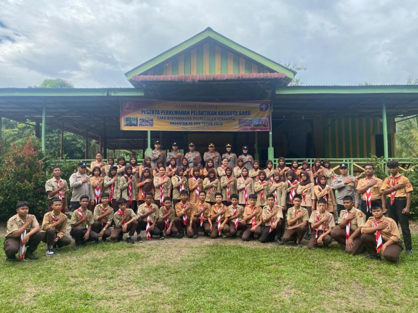 Perjusami Saka Bhayangkara Resmi Ditutup, Wakapolres Aceh Tenggara Tekankan Peran Pramuka dalam Perangi Narkoba