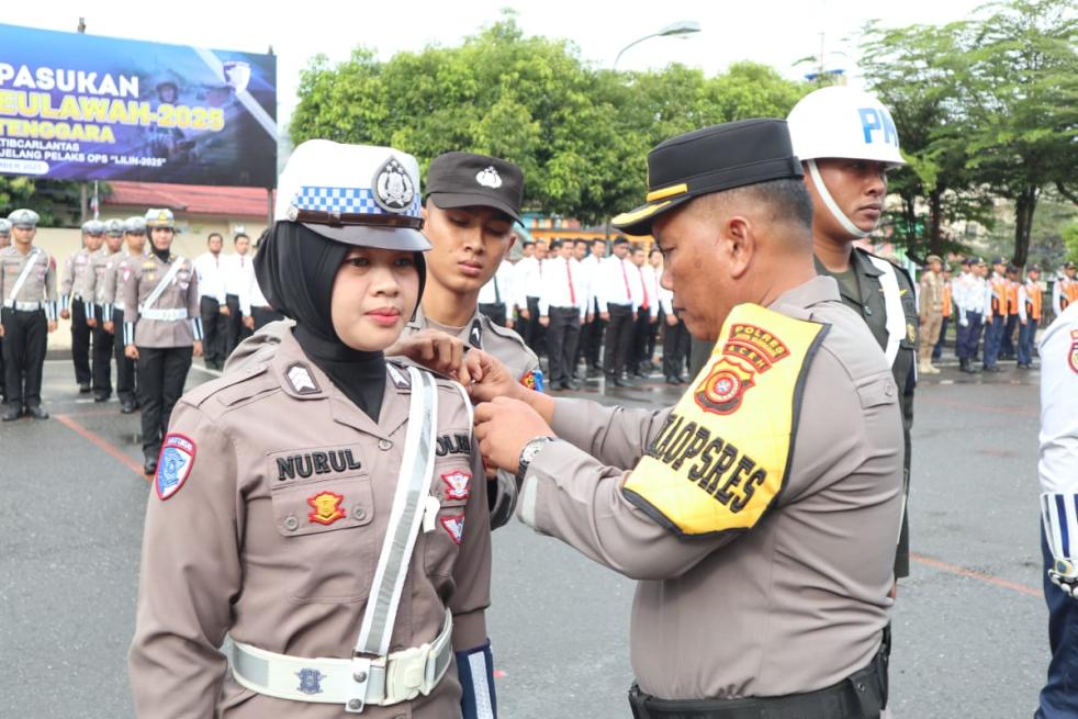 Polres Aceh Tenggara Gelar Apel Operasi Zebra Seulawah 2025, Siap Wujudkan Kamseltibcarlantas Jelang Ops Lilin