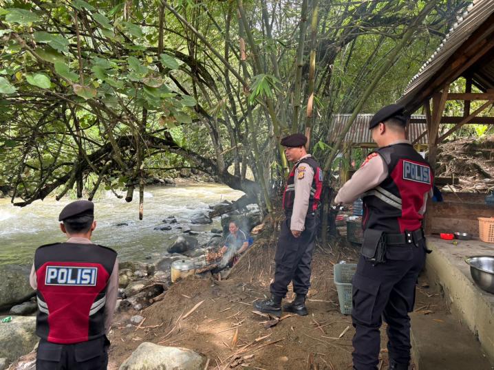 Sat Samapta Polres Aceh Tenggara Lakukan Patroli di Tempat Wisata, Pastikan Keamanan Pengunjung Tetap Kondusif