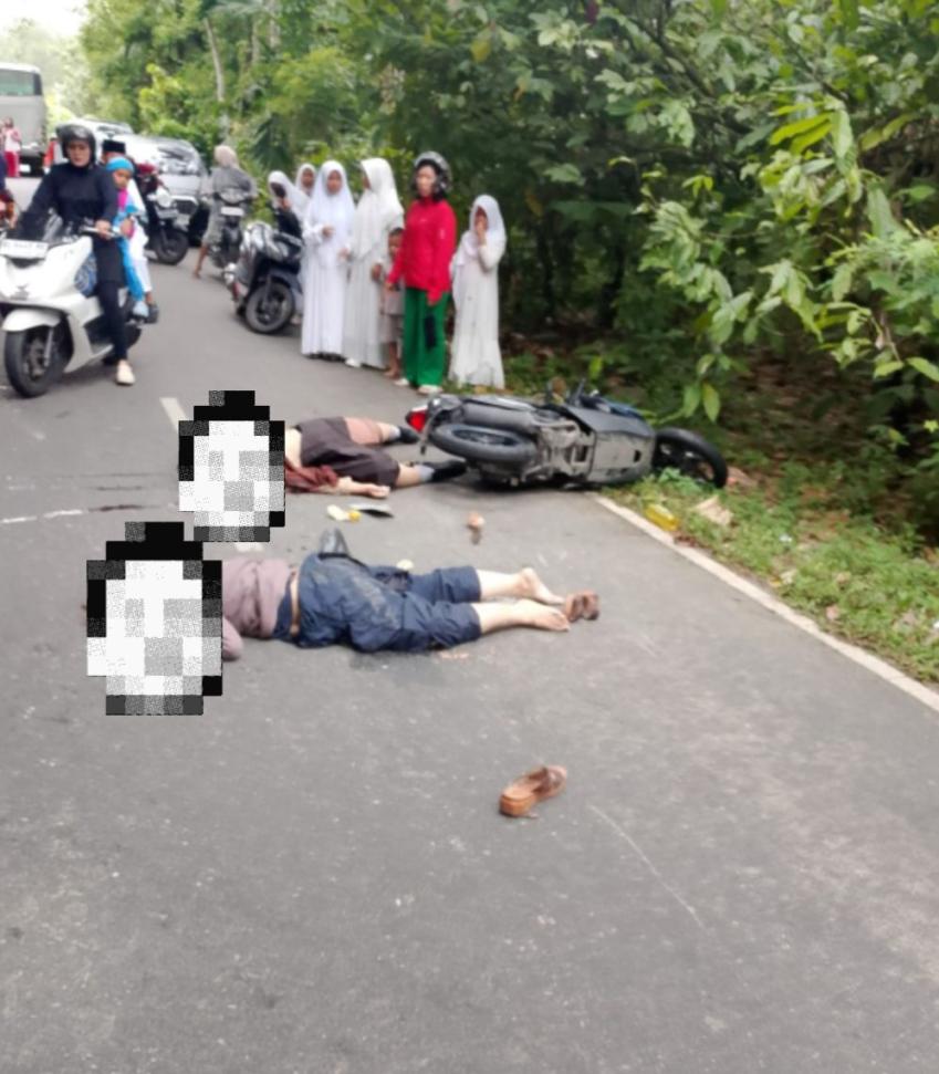 Pagi yang Memilukan, Ibu dan Anak Tewas dalam Kecelakaan Lalu Lintas 