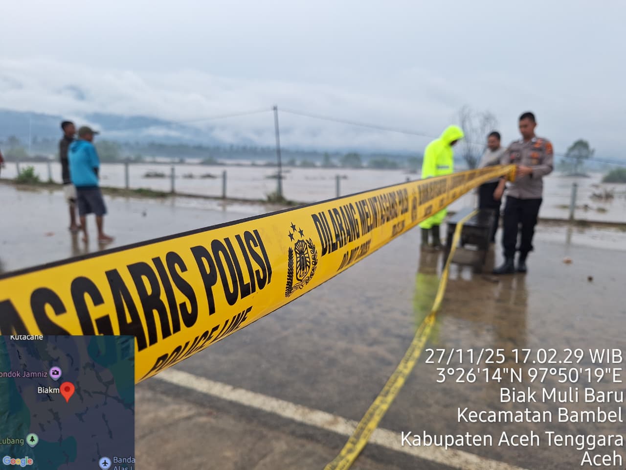Polsek Bambel Pasang Police Line di Jembatan Silayar, Tindakan Cepat Polri untuk Keselamatan Masyarakat