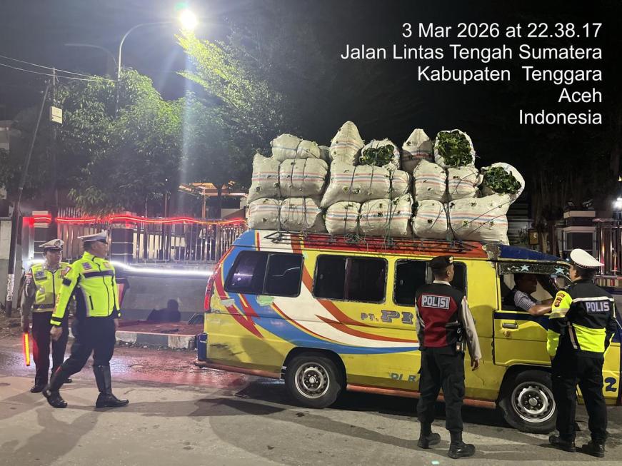 Sat Lantas Polres Aceh Tenggara Gelar KRYD Antisipasi Gangguan Kamtibmas