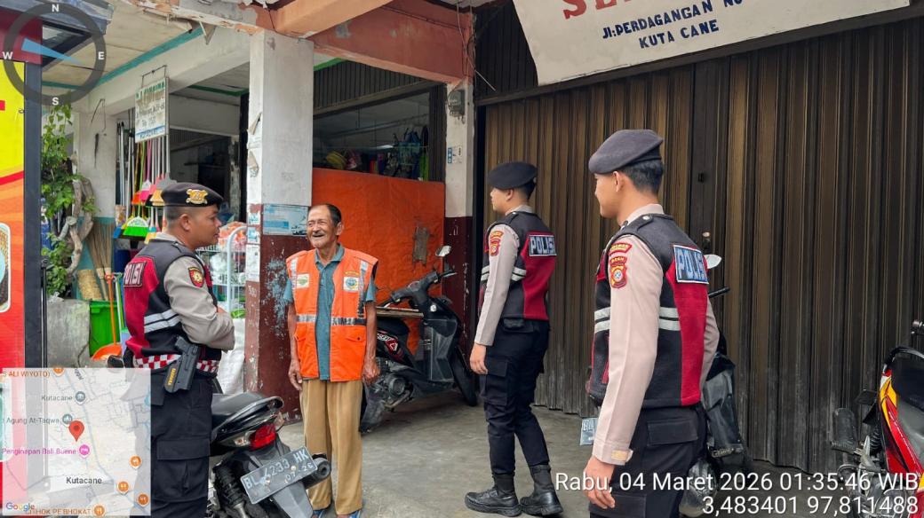 Samapta Polres Aceh Tenggara Gelar Patroli Perintis Presisi, Perkuat Kamtibmas Lewat Dialog dengan Masyarakat