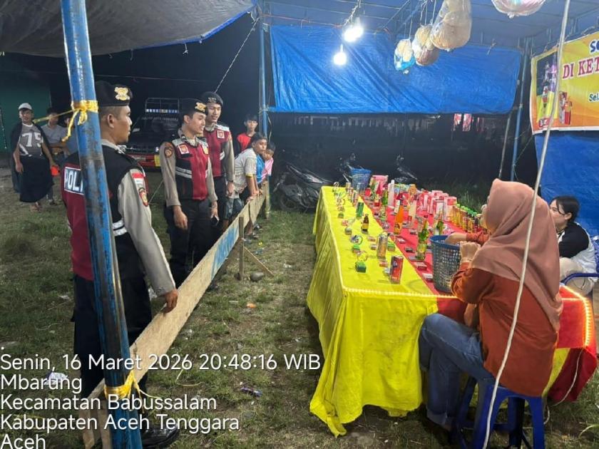 Sat Samapta Gelar Patroli Malam di Pasar, Wujudkan Rasa Aman bagi Masyarakat