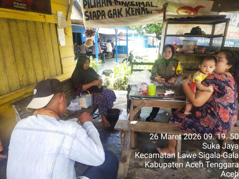 Polwan Polres Agara Sambang Desa dan Sosialisasi, Wujud Nyata Polri Untuk Masyarakat