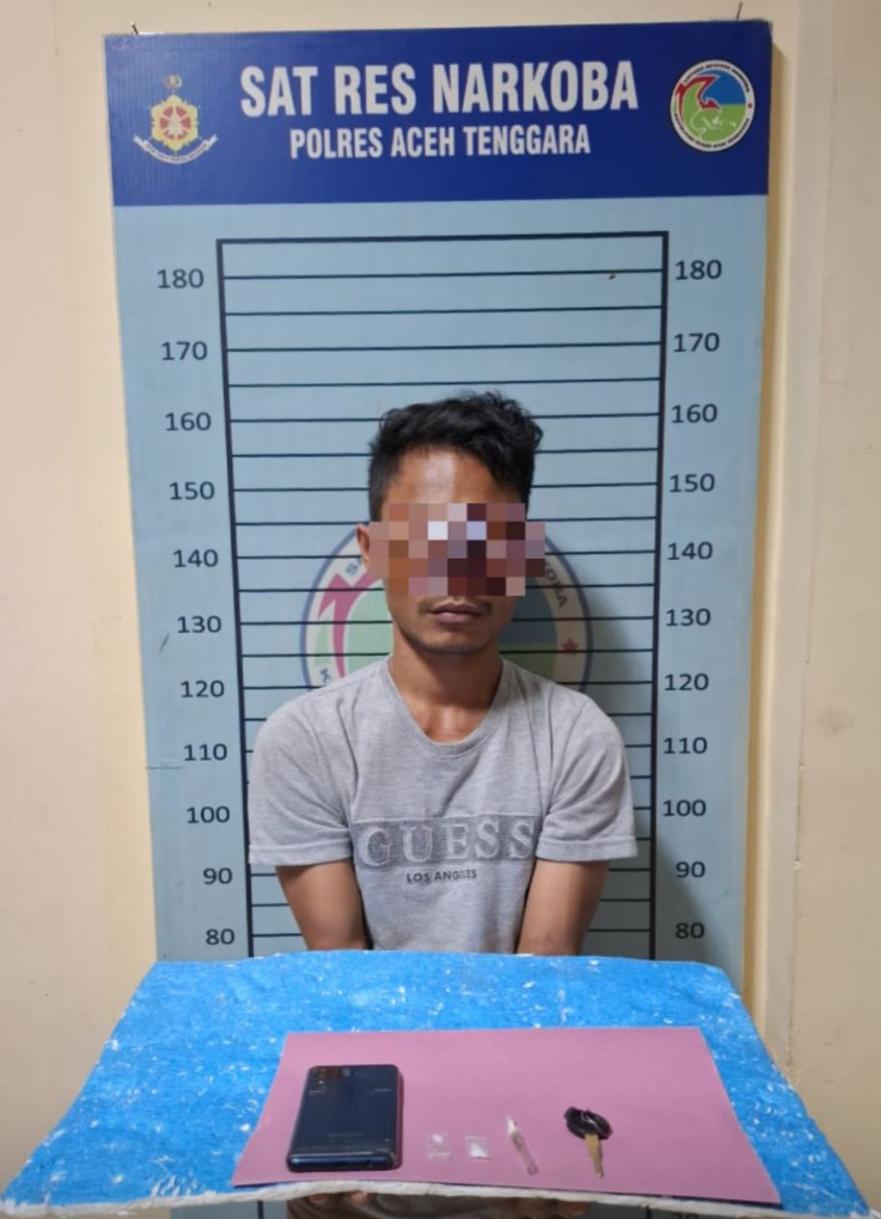 Senyap di Jalan Desa, Sabu Terungkap: Gerak Cepat Sat Narkoba Aceh Tenggara Amankan Seorang Mahasiswa