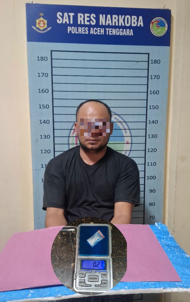 Polres Agara Amankan Guru, Sabu 0,27 Gram Jadi Barang Bukti