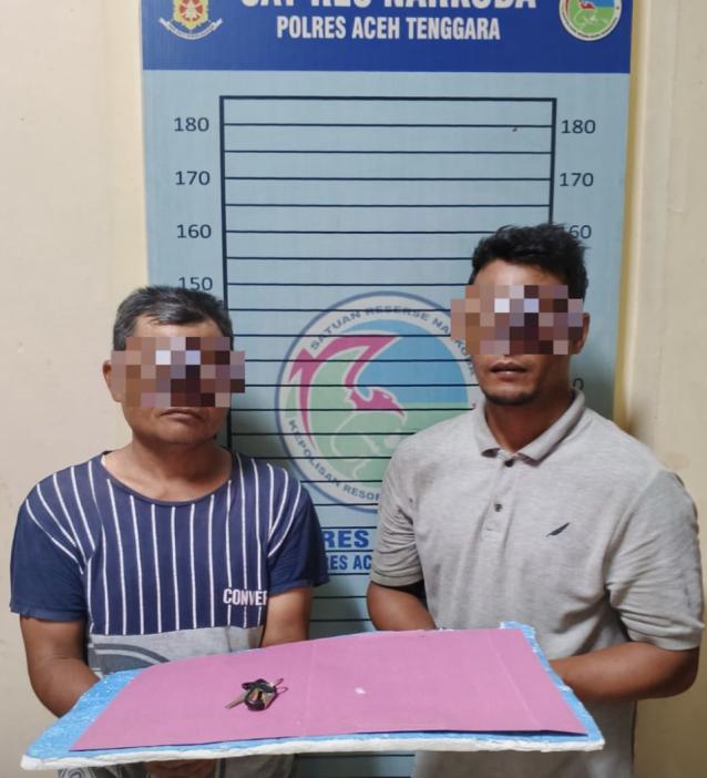 Dua Petani di Aceh Tenggara Tertangkap Tangan Miliki Sabu, Sempat Buang Barang Bukti Saat Digerebek