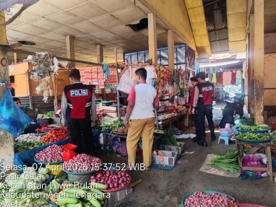 Sat Samapta Polres Aceh Tenggara Gelar Patroli Pajak Pagi Presisi, Antisipasi Guantibmas