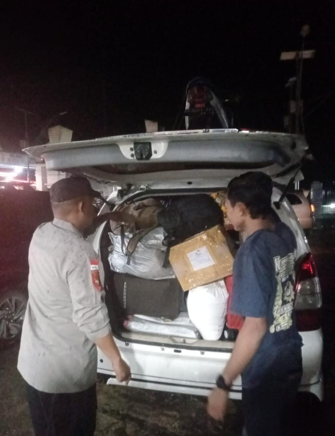 Perketat Perbatasan, Polres Agara Lakukan Pemeriksaan Kendaraan di Lawe Pakam Perbatasa Aceh-Sumut