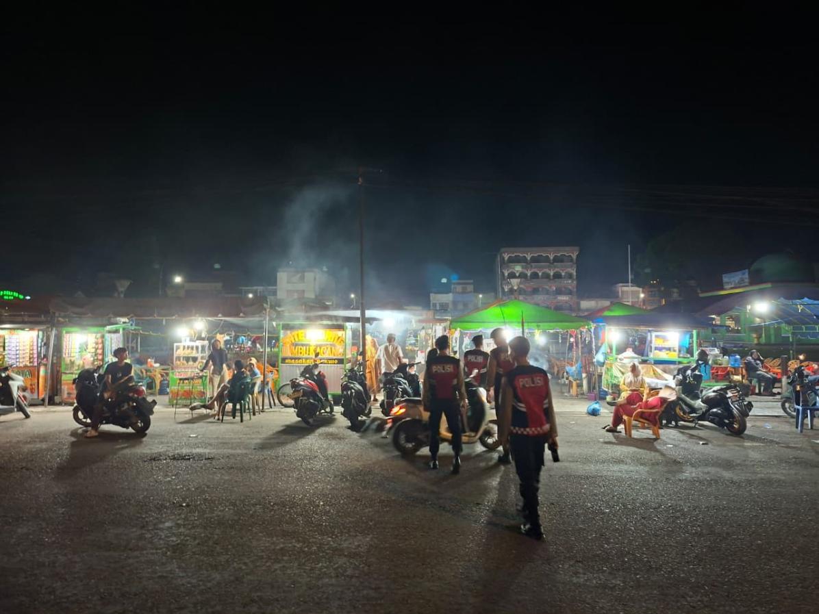 PAMAPTA  POLRES ACEH TENGGARA INTENSIFKAN KRYD, CIPTAKAN SITUASI KAMTIBMAS AMAN DAN KONDUSIF