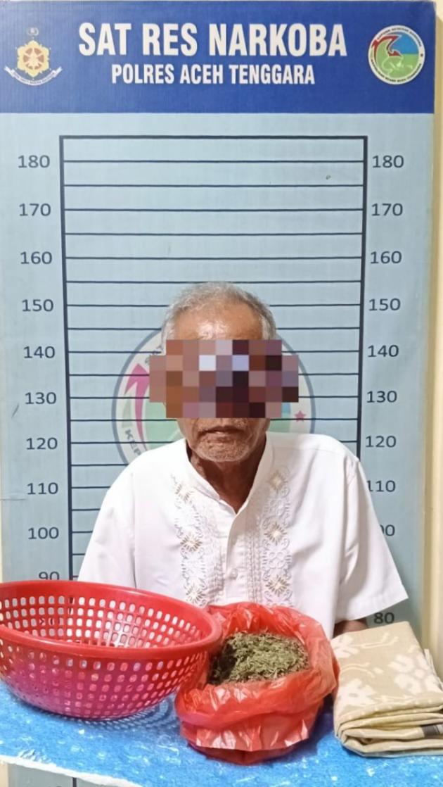 Gerak Cepat Satresnarkoba Polres Agara, Kasus Ganja 203 Gram Terungkap dalam Hitungan Jam