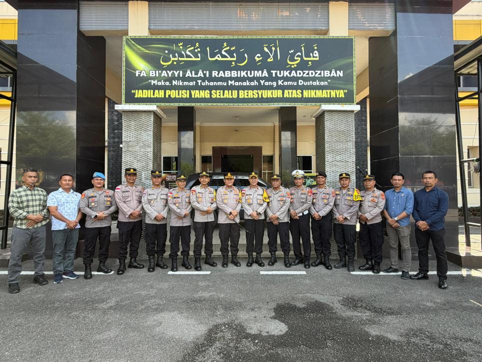 Kapolda Aceh Apresiasi Kinerja Polres Aceh Tenggara dalam Penilaian Pelayanan Publik 2025