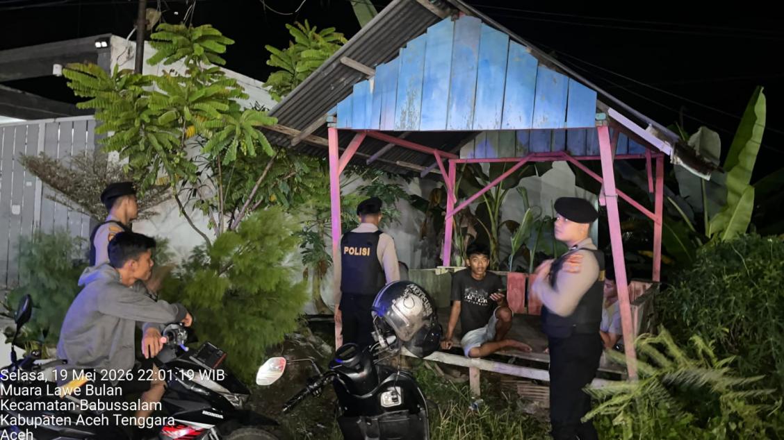 Polri Untuk Masyarakat, Sat Samapta Polres Aceh Tenggara Gelar Patroli Kota Presisi Antisipasi Guantibmas