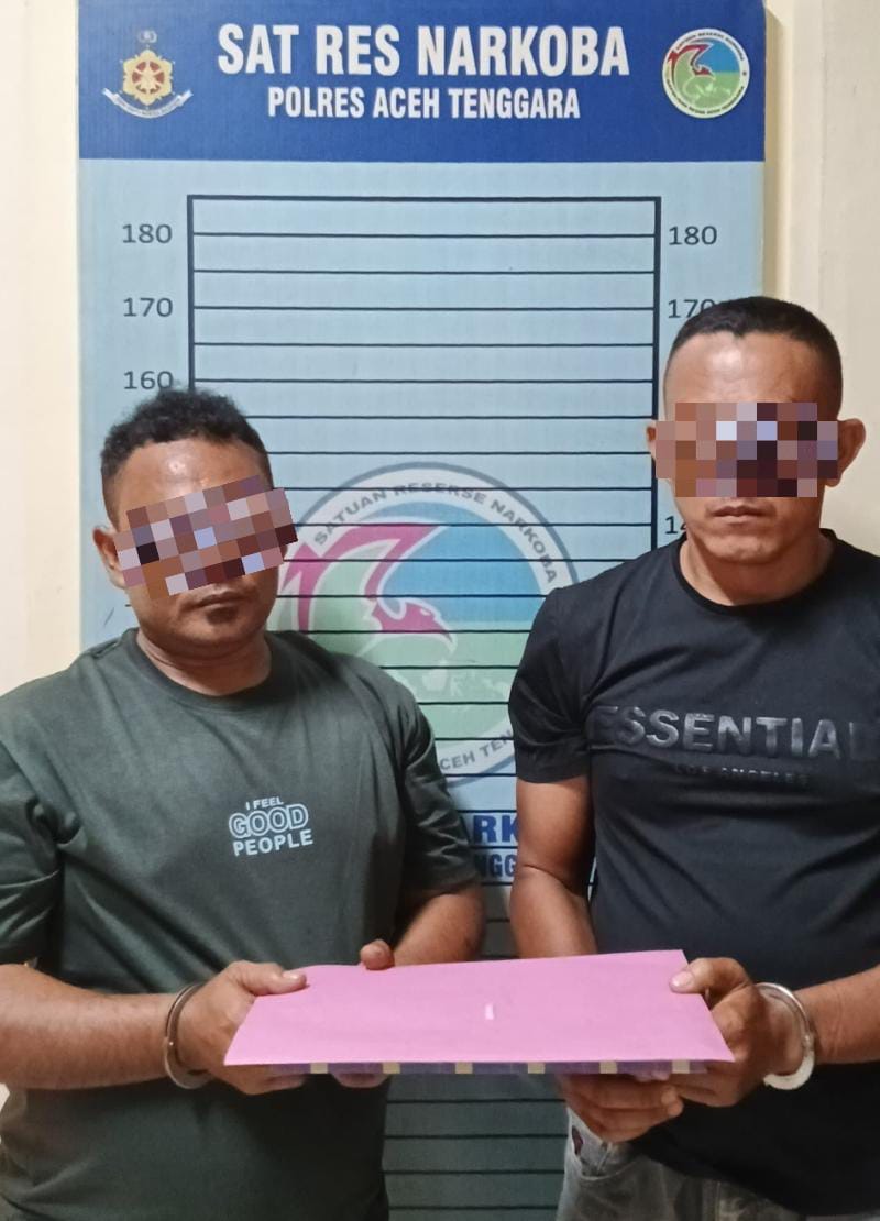 Patroli Rutin Berbuah Hasil, Satresnarkoba Polres Agara Amankan Dua Tersangka Narkotika