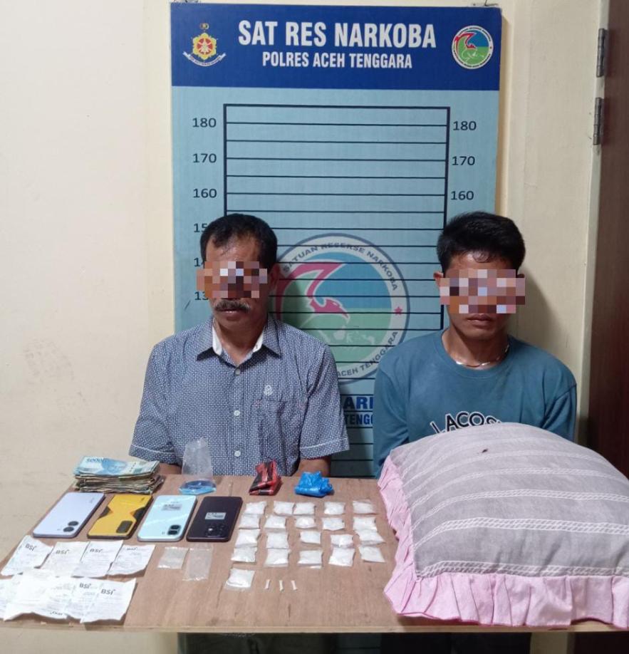 Awal Kepemimpinan yang Tegas, Polres Aceh Tenggara Berhasil Sita Lebih dari 100 Gram Sabu