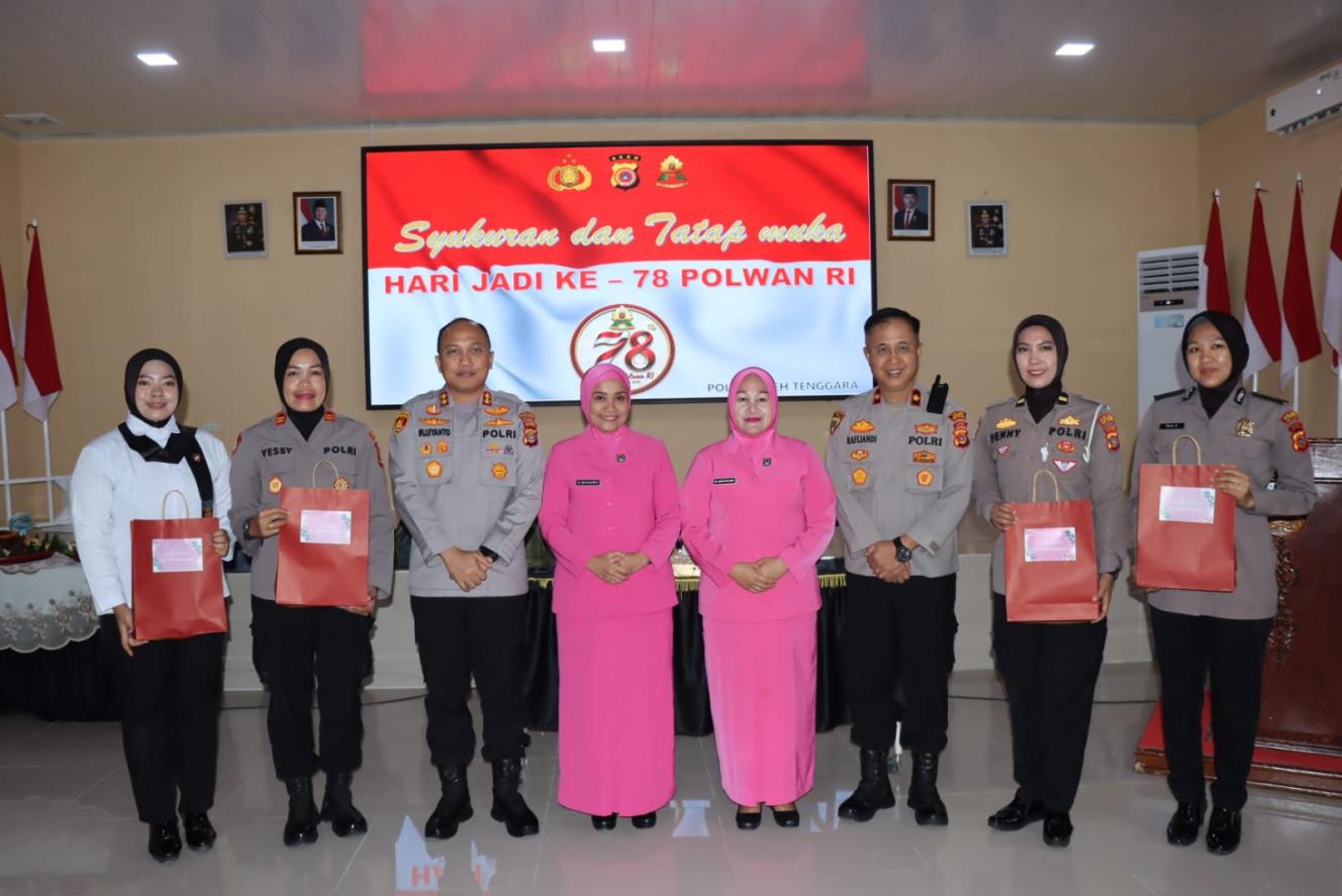 Syukuran HUT Polwan ke-78, Kapolres Aceh Tenggara Apresiasi Dedikasi Polwan 